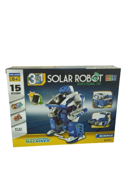 Детски соларен робот - конструктор 3 в 1 - Image 11