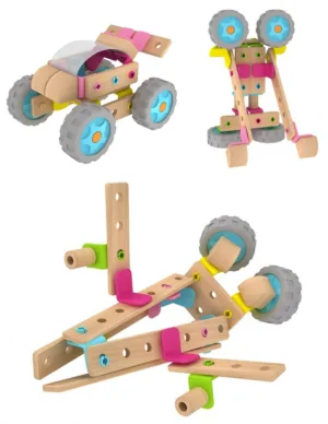 Дървен Конструктор за сглобяване