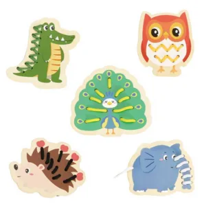 Забавна детска игра - низанка