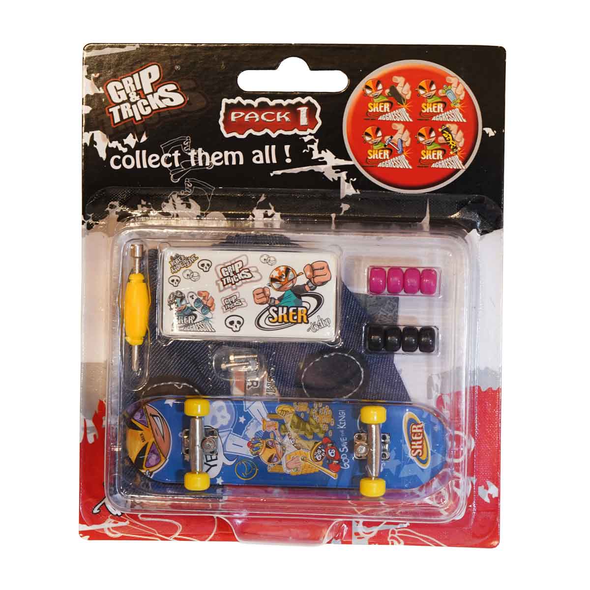 Играчка за пръсти Skateboard