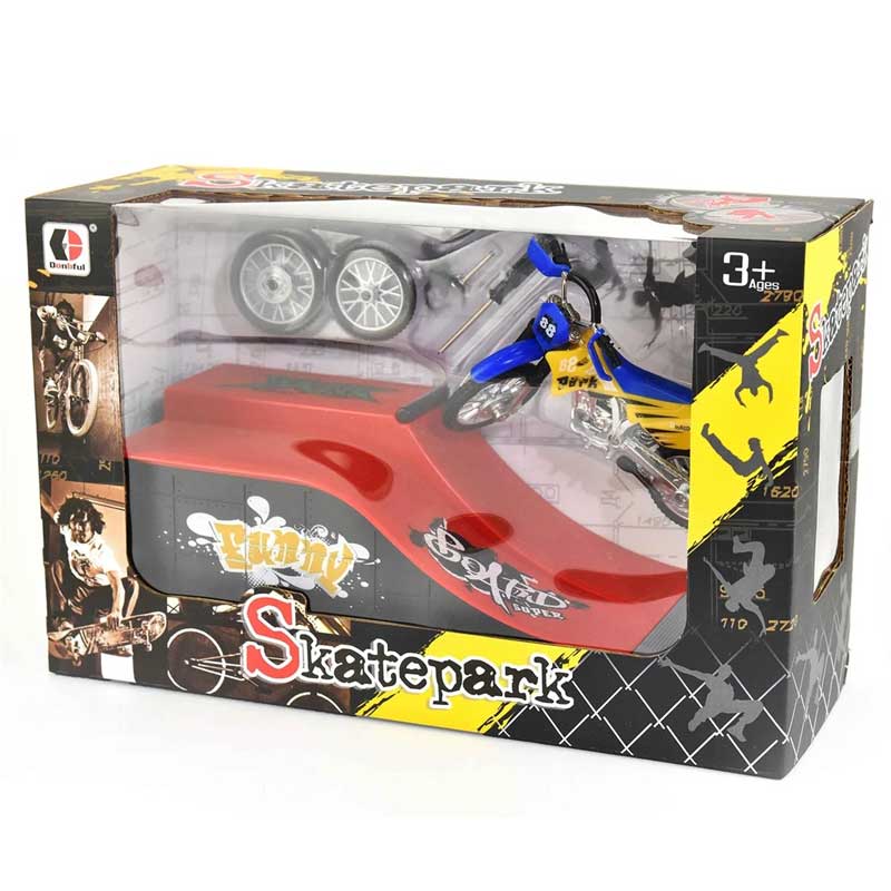 Играчка за пръсти - мотор с рампа