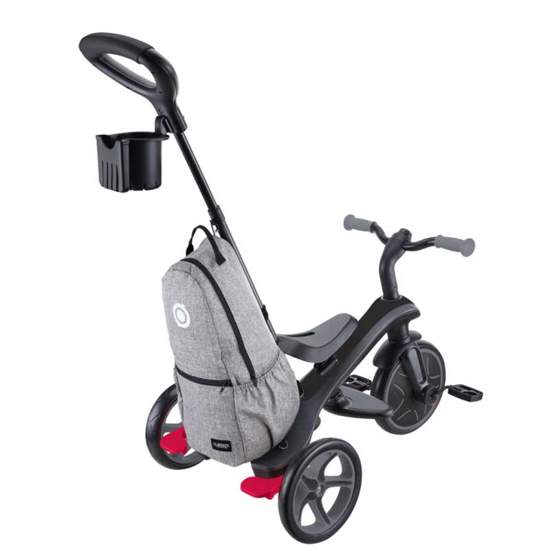 Триколка 4 в 1 GLOBBER EXPLORER TRIKE DELUXE PLAY със сенник в черен цвят - Image 15