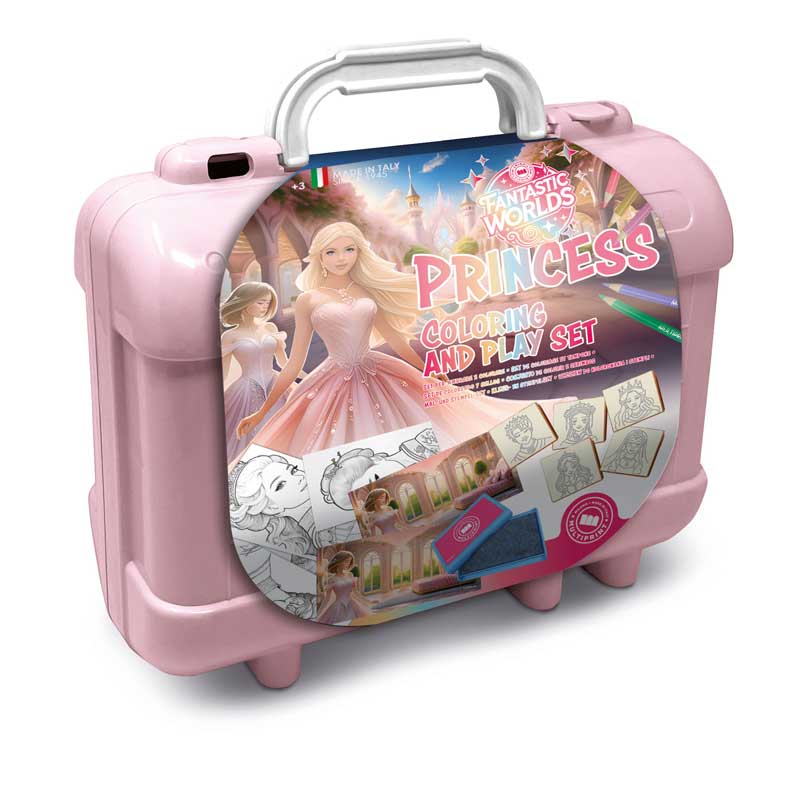 Арт куфарче PIXIE PRINCESS с 10 цветни молива