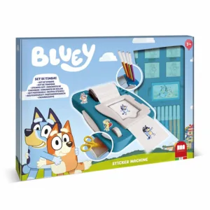 Комплект за създаване на стикери Bluey с 12 флумастери