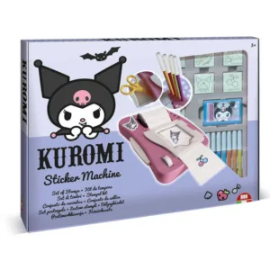 Комплект за създаване на стикери Kuromi с 12 флумастери