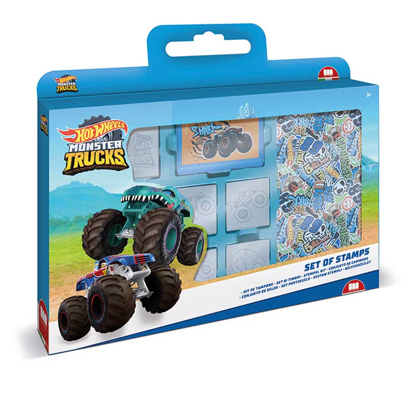 Комплект за творчество Hot Wheels със 7 печата